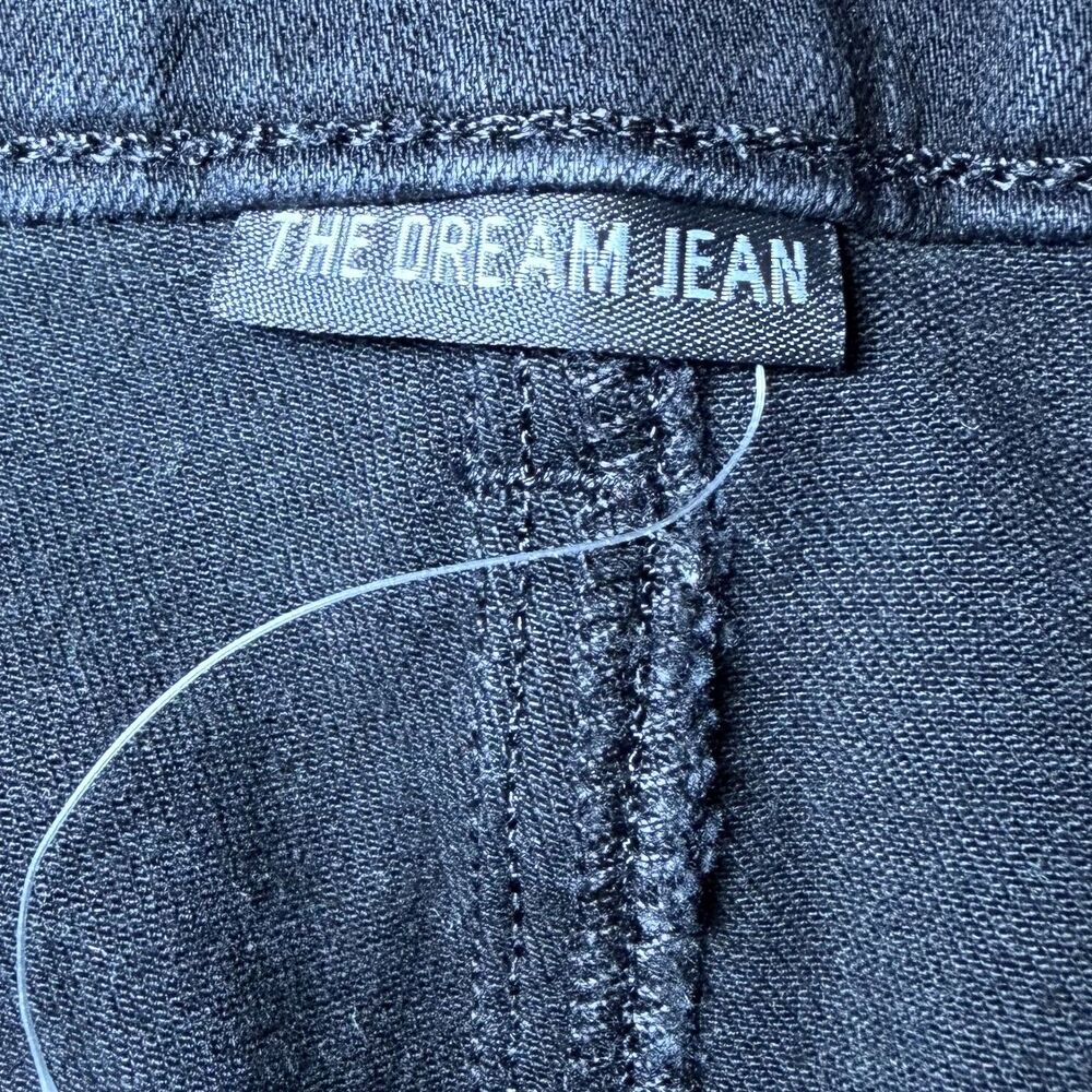 American Eagle Womens Size 12 Long The Dream Jean Black High Rise Jegging Skinny - Picture 7 of 16